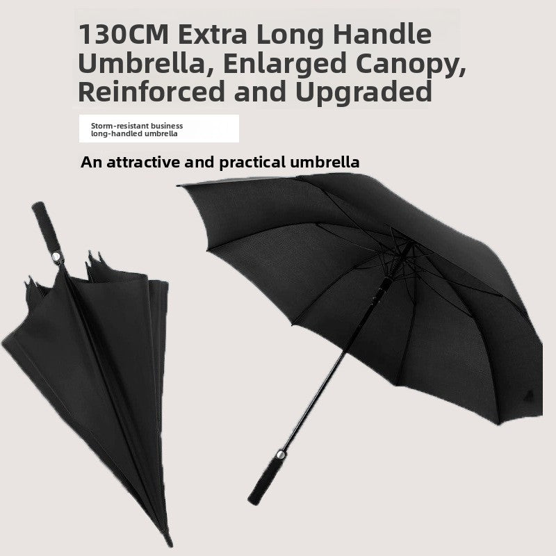 27inch Straight Rib Golf Umbrella with Custom Logo