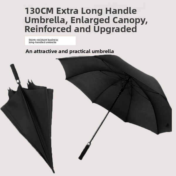 27inch Straight Rib Golf Umbrella with Custom Logo