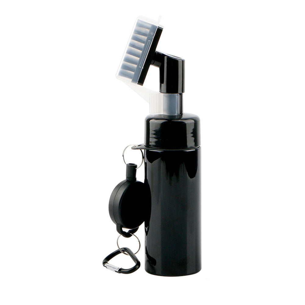 Press-Type Golf Club Cleaning Brush with Spray Function