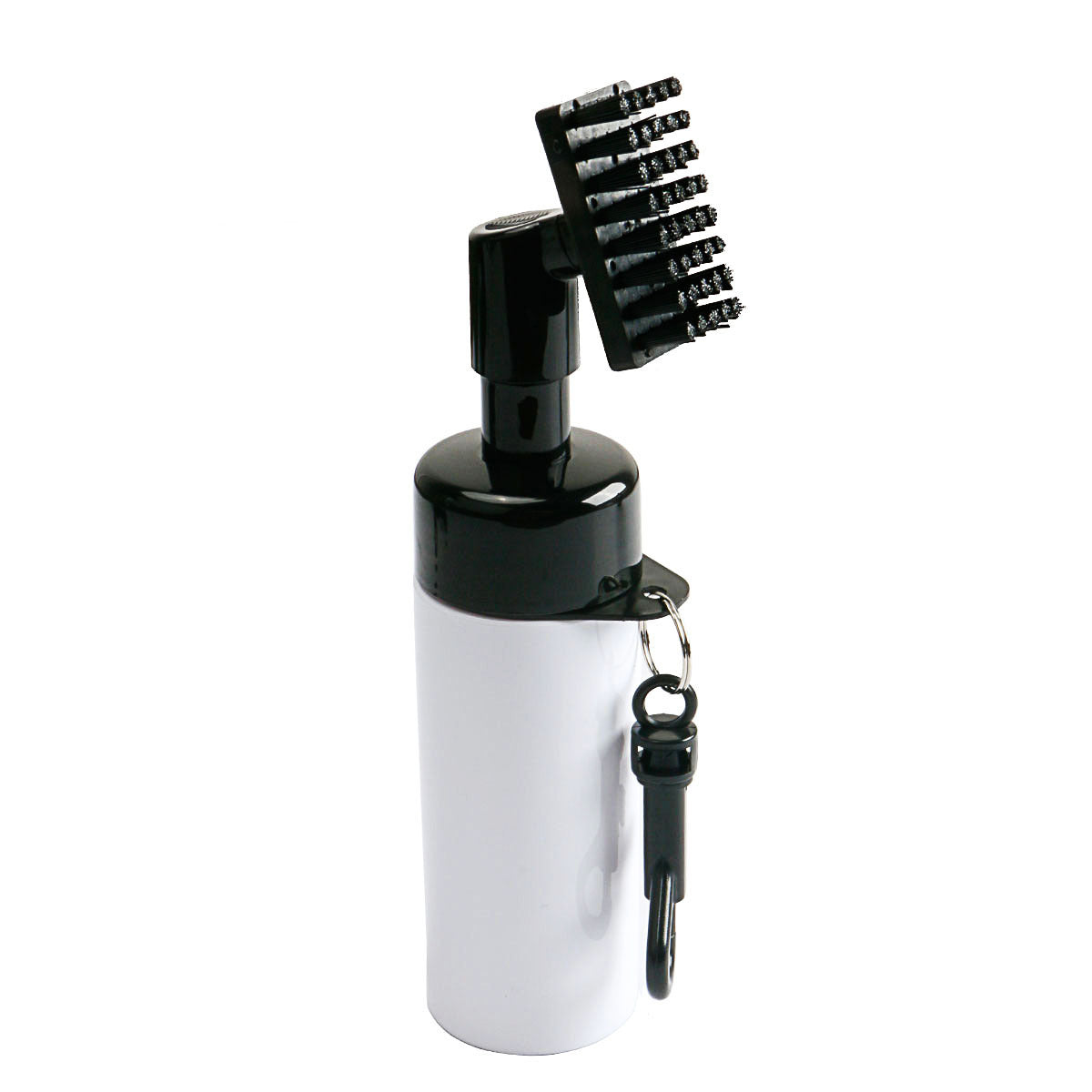 Press-Type Golf Club Cleaning Brush with Spray Function